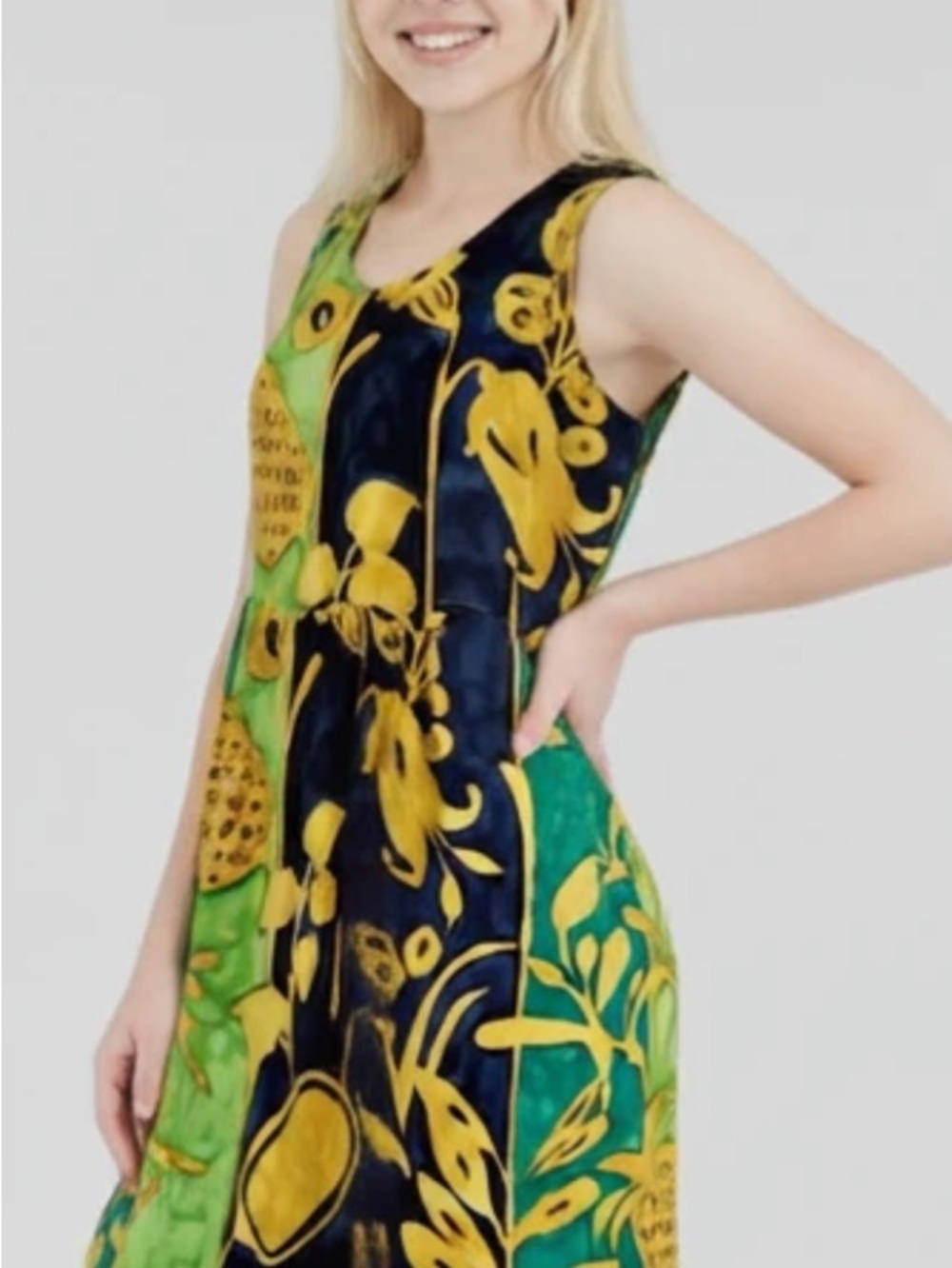 Vintage Jams World Rayon Shift Dress